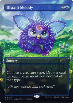 Distant Melody (2326) (Confetti Foil) (SLD-2326) [Secret Lair Drop Series] Foil