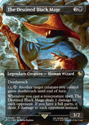 The Destined Black Mage (Borderless) (FIC-447) [Commander: FINAL FANTASY]