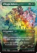 A Realm Reborn (Borderless) (Chocobo Track Foil) (FIN-566) [FINAL FANTASY] Foil