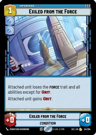 Exiled from the Force (54/264) [Secrets of Power]