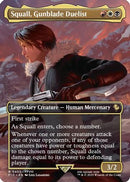 Squall, Gunblade Duelist (Borderless) (FIC-453) [Commander: FINAL FANTASY]