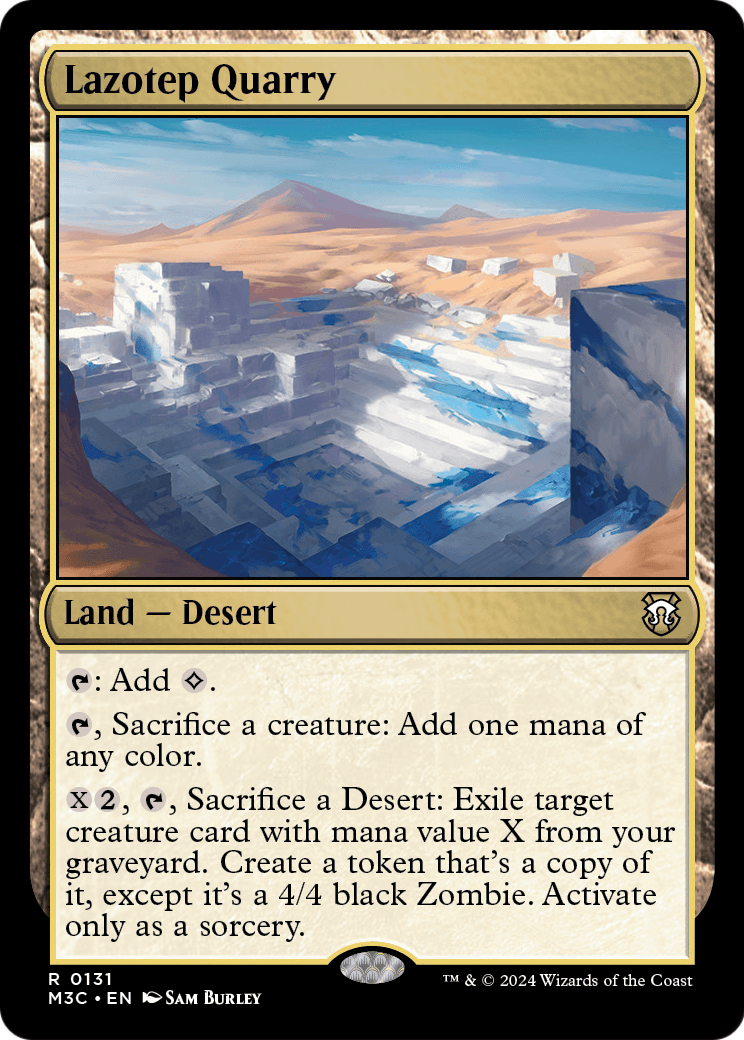 Lazotep Quarry (M3C-131) [Modern Horizons 3 Commander]