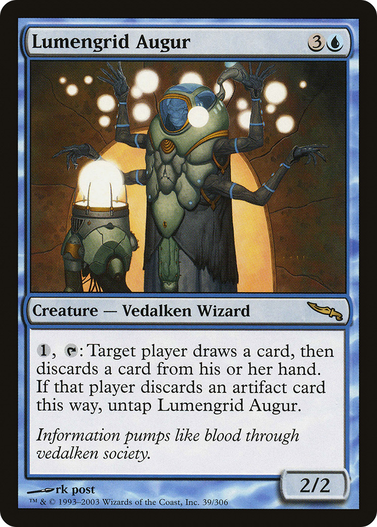 Lumengrid Augur (MRD-039) [Mirrodin]