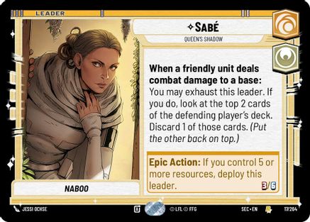 Sabé - Queen's Shadow (17/264) [Secrets of Power]