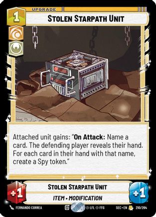 Stolen Starpath Unit (210/264) [Secrets of Power]