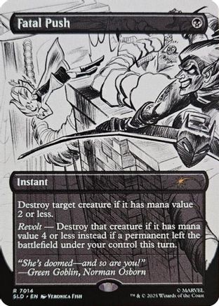 Fatal Push (7014) (SLD-7014) [Secret Lair Drop Series]
