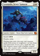Leonardo, Sewer Samurai (TMT-017) [Teenage Mutant Ninja Turtles] Foil