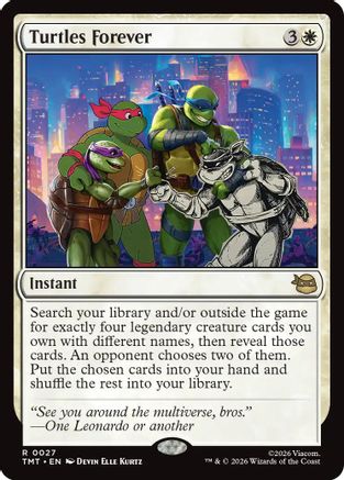 Turtles Forever (TMT-027) [Teenage Mutant Ninja Turtles]
