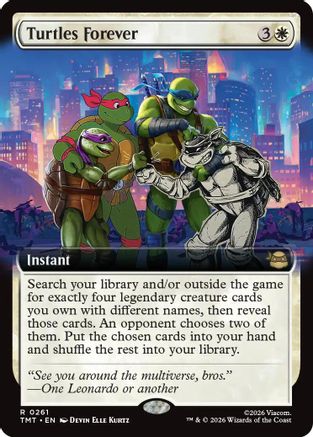Turtles Forever (Extended Art) (TMT-261) [Teenage Mutant Ninja Turtles]