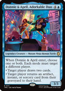 Donnie & April, Adorkable Duo (TMC-111) [Commander: Teenage Mutant Ninja Turtles]