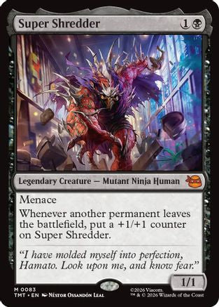 Super Shredder (TMT-083) [Teenage Mutant Ninja Turtles] Foil