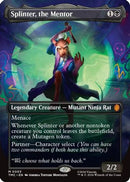 Splinter, the Mentor (Borderless) (TMC-003) [Commander: Teenage Mutant Ninja Turtles]