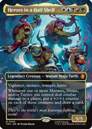 Heroes in a Half Shell (0006) (Borderless) (TMC-006) [Commander: Teenage Mutant Ninja Turtles]