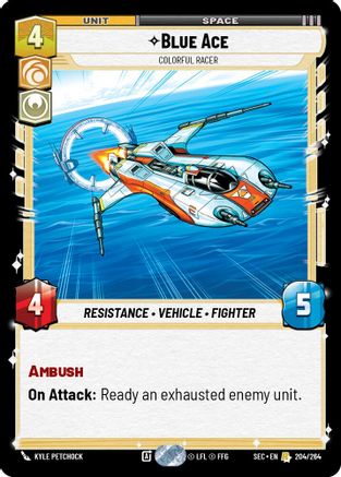 Blue Ace - Colorful Racer (204/264) [Secrets of Power]