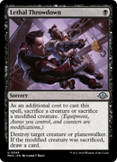 Lethal Throwdown (MH3-099) [Modern Horizons 3] Foil