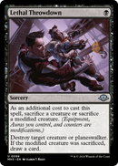 Lethal Throwdown (MH3-099) [Modern Horizons 3] Foil
