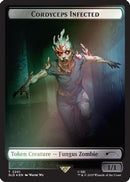 Cordyceps Infected Token (2201) (Rainbow Foil) (SLD-2201) [Secret Lair Drop Series] Foil