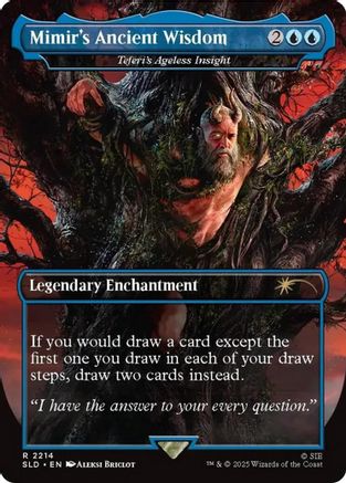 Mimir's Ancient Wisdom - Teferi's Ageless Insight (SLD-2214) [Secret Lair Drop Series] Foil