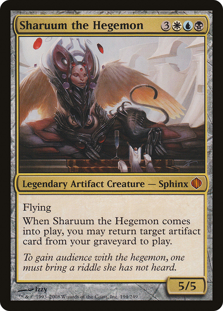 Sharuum the Hegemon (ALA-194) [Shards of Alara] Foil
