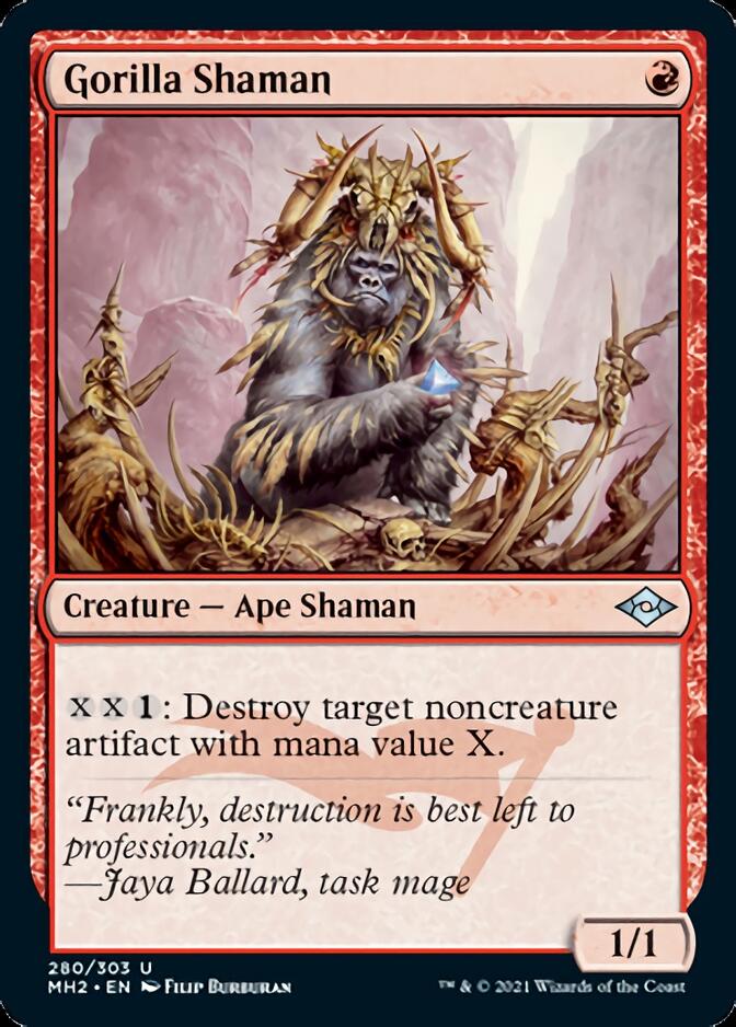 Gorilla Shaman (MH2-280) [Modern Horizons 2] Foil