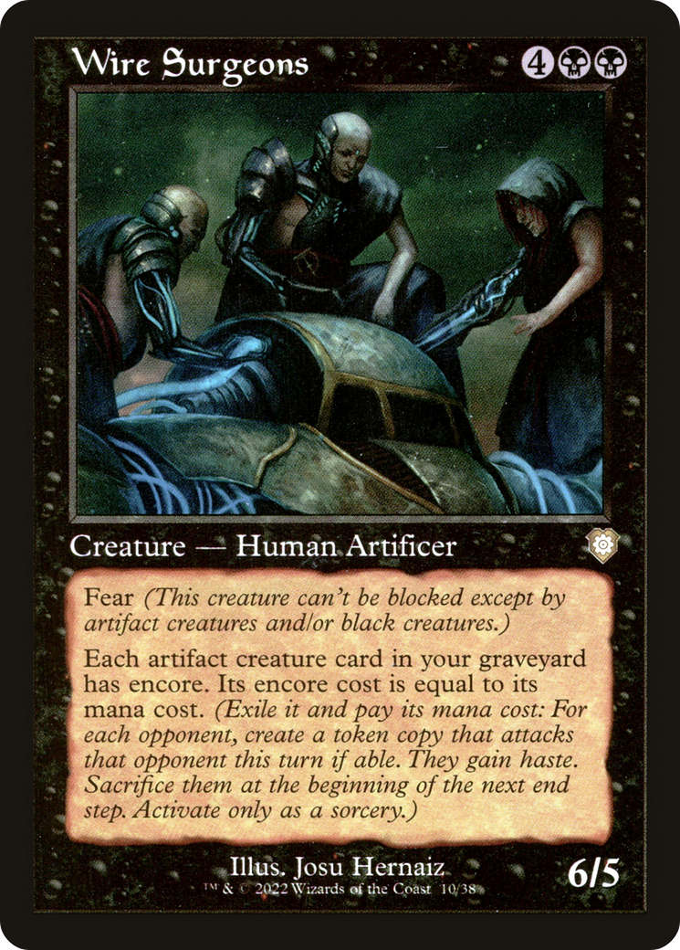 Wire Surgeons (Retro Frame) (BRC-010) [The Brothers' War Commander]