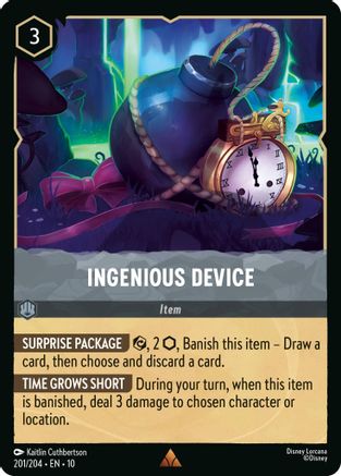 Ingenious Device (201/204) - Whispers in the Well Cold Foil