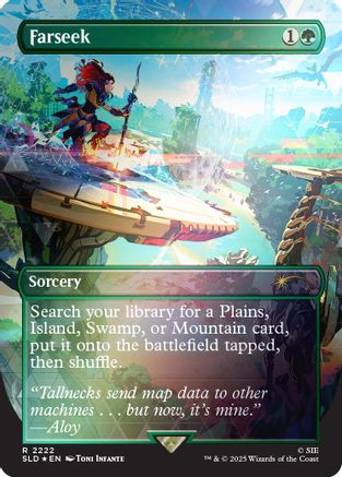 Farseek (Rainbow Foil) (SLD-2222) [Secret Lair Drop Series] Foil