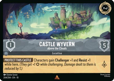 Castle Wyvern - Above the Clouds (204/204) - Whispers in the Well Cold Foil