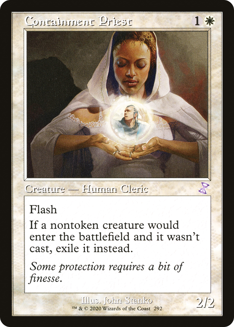 Containment Priest (TSR-292) [Time Spiral Remastered]