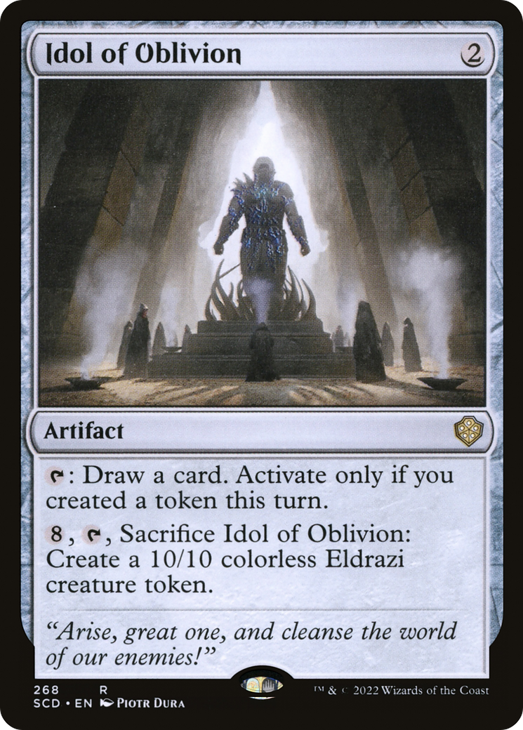 Idol of Oblivion (SCD-268) [Starter Commander Decks]