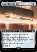 Ace's Baseball Bat (Extended Art) (Surge Foil) (WHO-1045) [Doctor Who] Foil