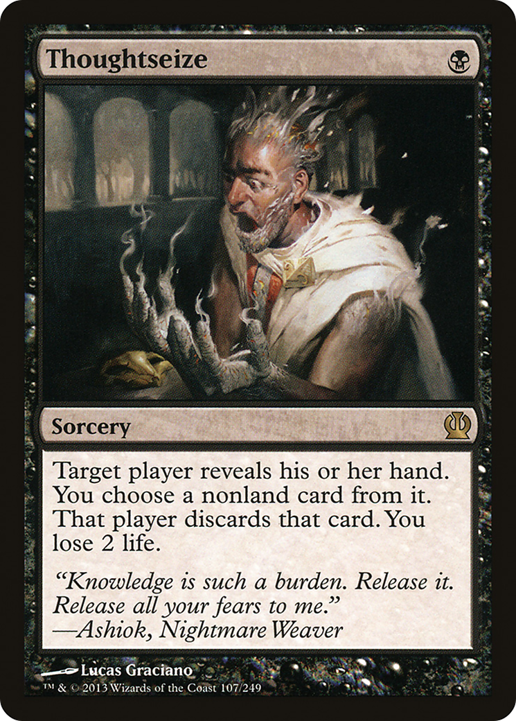 Thoughtseize (THS-107) [Theros] Foil