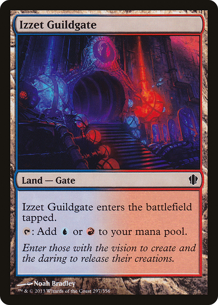 Izzet Guildgate (C13-297) [Commander 2013]