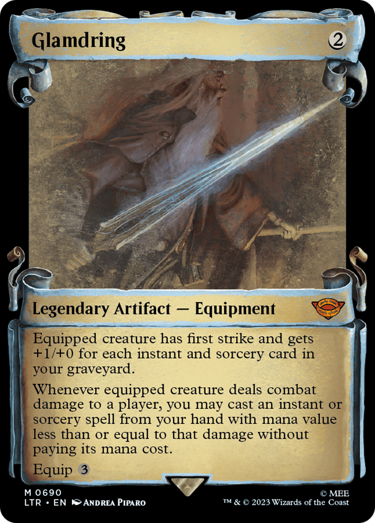 Glamdring (LTR-690) [The Lord of the Rings: Tales of Middle-earth]: (Showcase) Foil