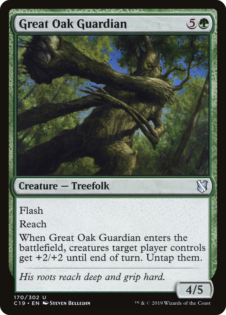 Great Oak Guardian (C19-170) [Commander 2019]