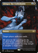 Glimpse the Unthinkable (Borderless) (2X2-378) [Double Masters 2022]