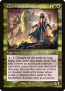 Queen Kayla bin-Kroog (Retro Frame) (BRO Bundle) (UMP-379) [The Brothers' War] Foil