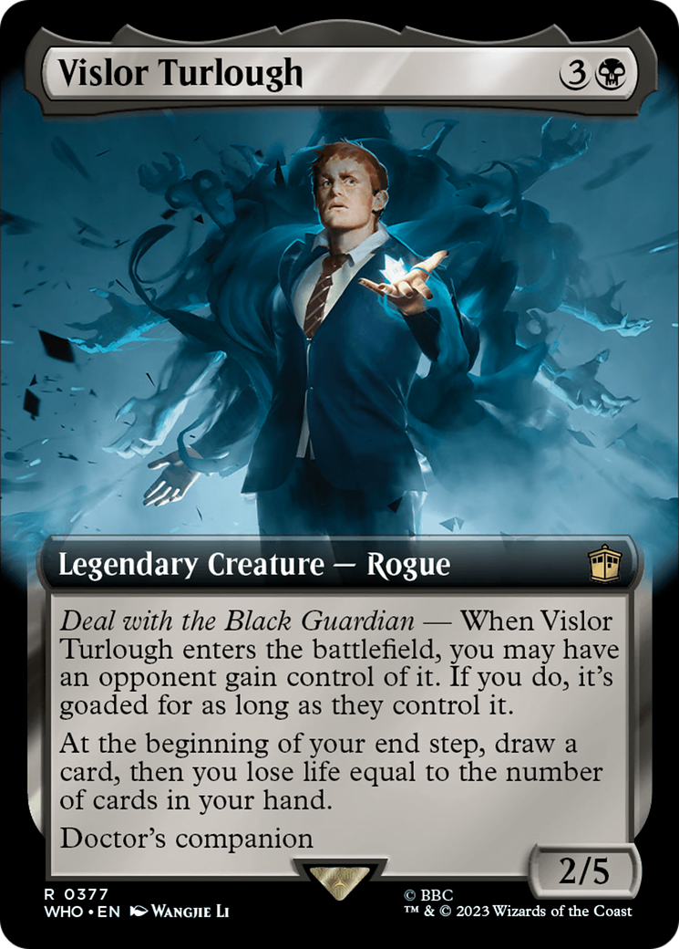 Vislor Turlough (WHO-377) [Doctor Who]: (Extended Art)