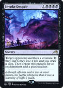 Invoke Despair (PRE-101) [Kamigawa: Neon Dynasty Promos] Foil