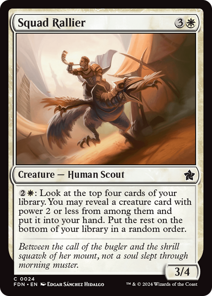 Squad Rallier (FDN-024) [Foundations]