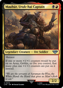 Mauhúr, Uruk-hai Captain (LTR-214) [The Lord of the Rings: Tales of Middle-earth] Foil