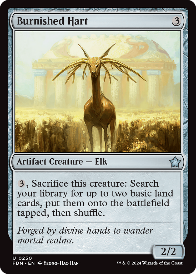Burnished Hart (FDN-250) [Foundations] Foil