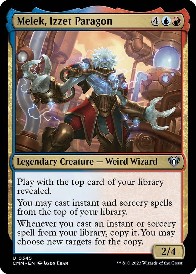Melek, Izzet Paragon (CMM-345) [Commander Masters]