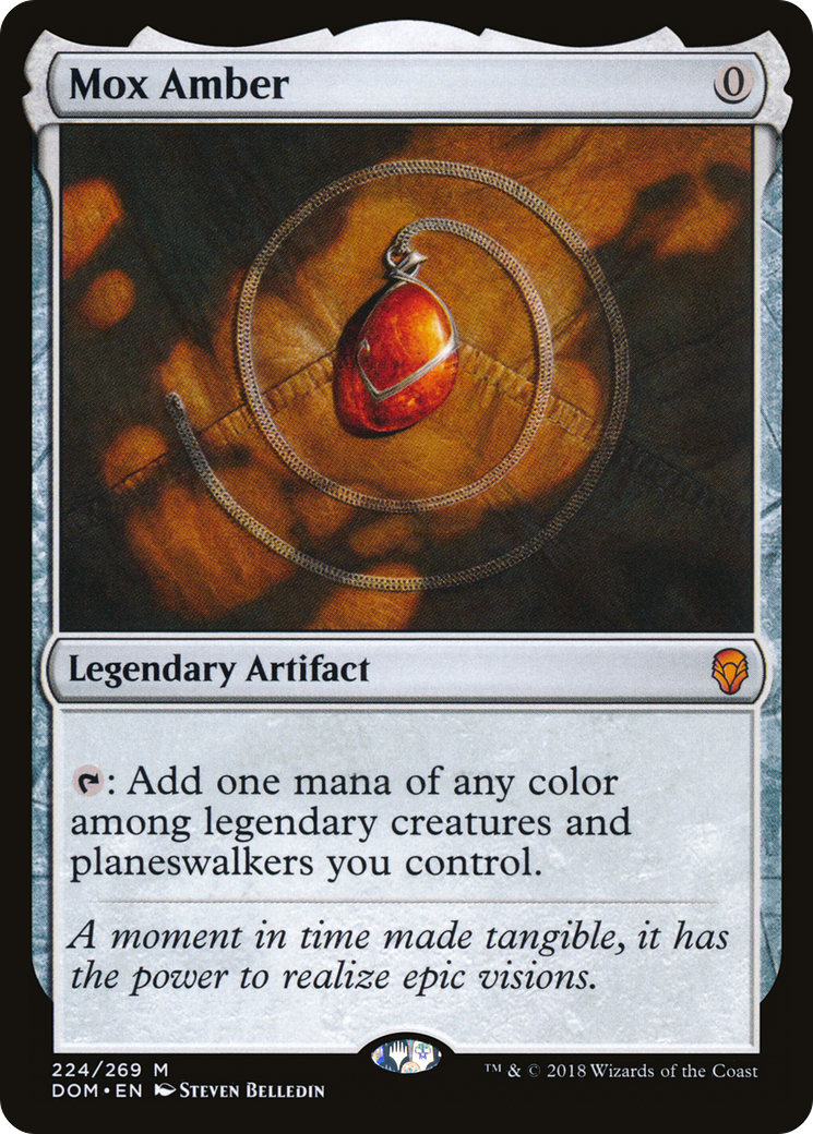 Mox Amber (DOM-224) [Dominaria]