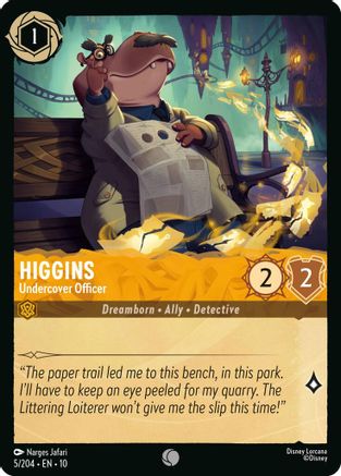 Higgins - Undercover Officer (5/204) - Whispers in the Well