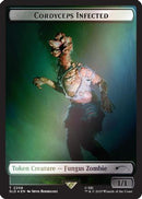 Cordyceps Infected Token (2206) (Rainbow Foil) (SLD-2206) [Secret Lair Drop Series] Foil