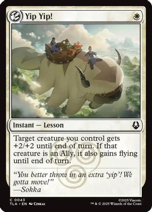 Yip Yip! (TLA-043) [Avatar: The Last Airbender]
