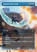 Katara's Reversal (Borderless) (TLE-063) [Avatar: The Last Airbender: Eternal-Legal] Foil
