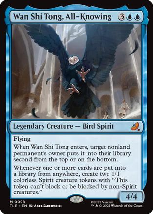 Wan Shi Tong, All-Knowing (TLE-098) [Avatar: The Last Airbender: Eternal-Legal] Foil