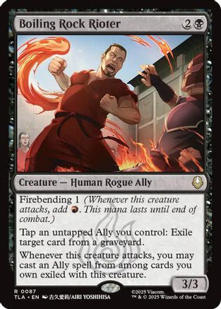 Boiling Rock Rioter (TLA-087) [Avatar: The Last Airbender] Foil